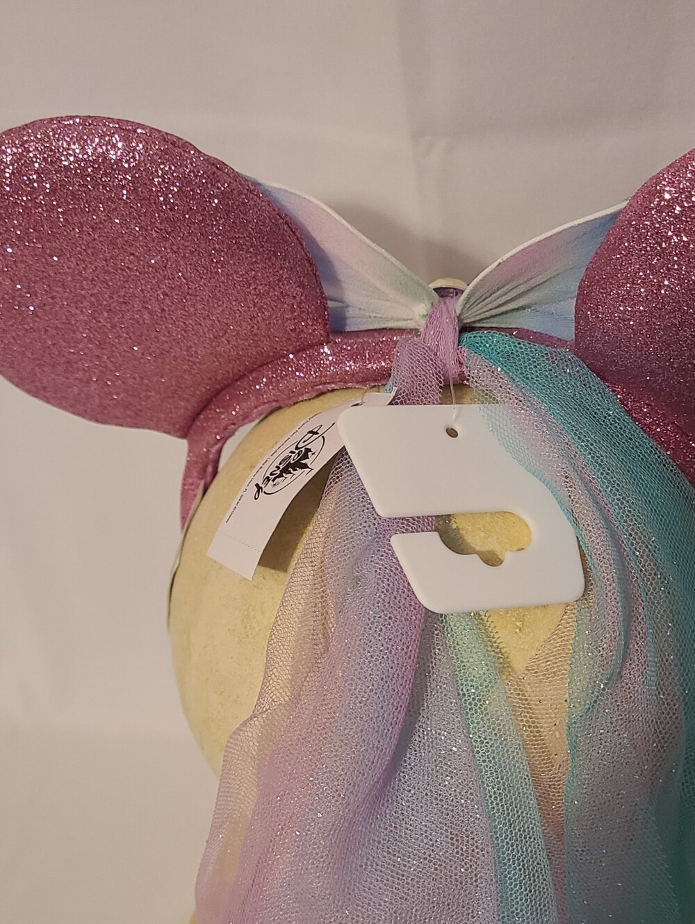 Disney Mickey Ears Butterfly Colorful With Veil - Picture 5 of 7